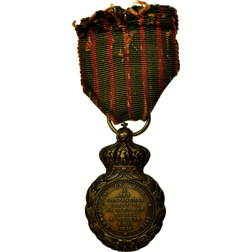 France, Médaille de Saint-Hélène, Medal, 1857, Very Good Quality, Bronze, 32