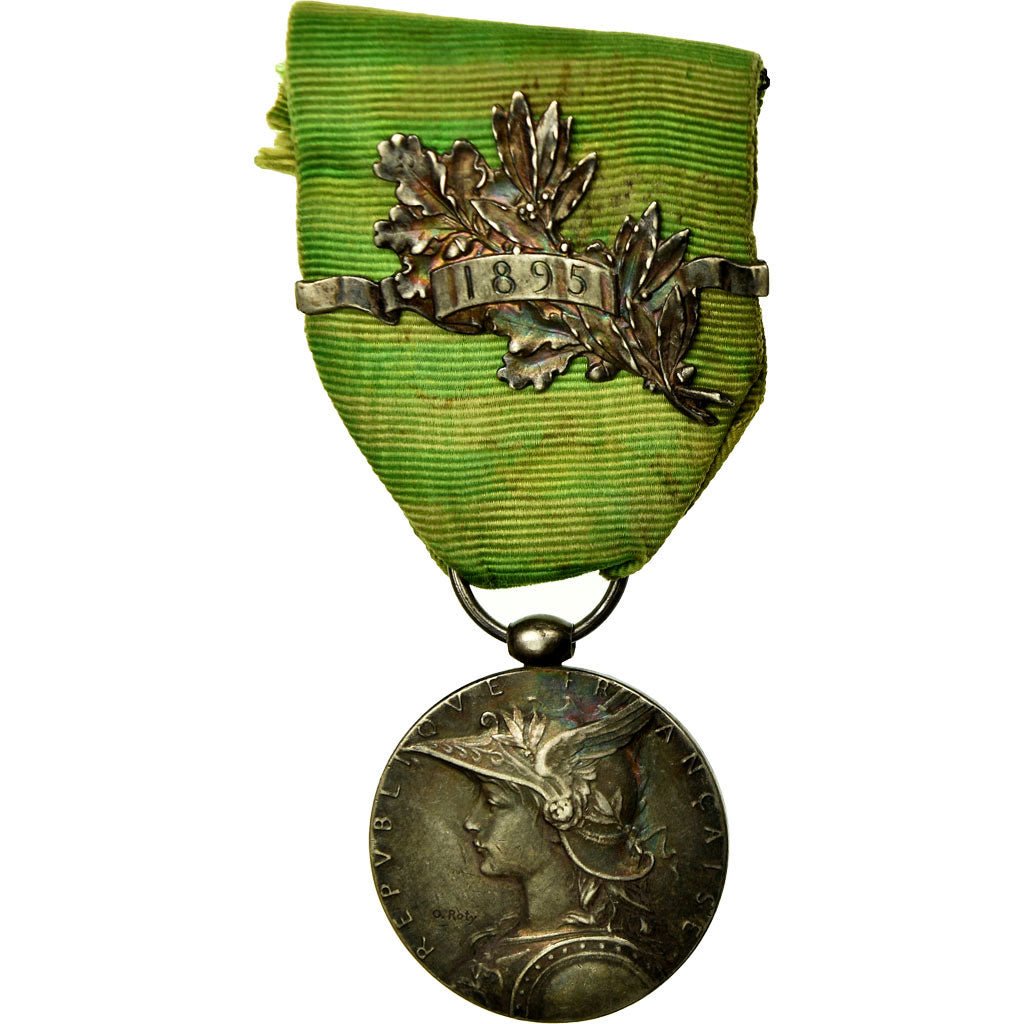 Francia, Médaille Coloniale, Madagascar, medaglia, 1895, Eccellente qualità