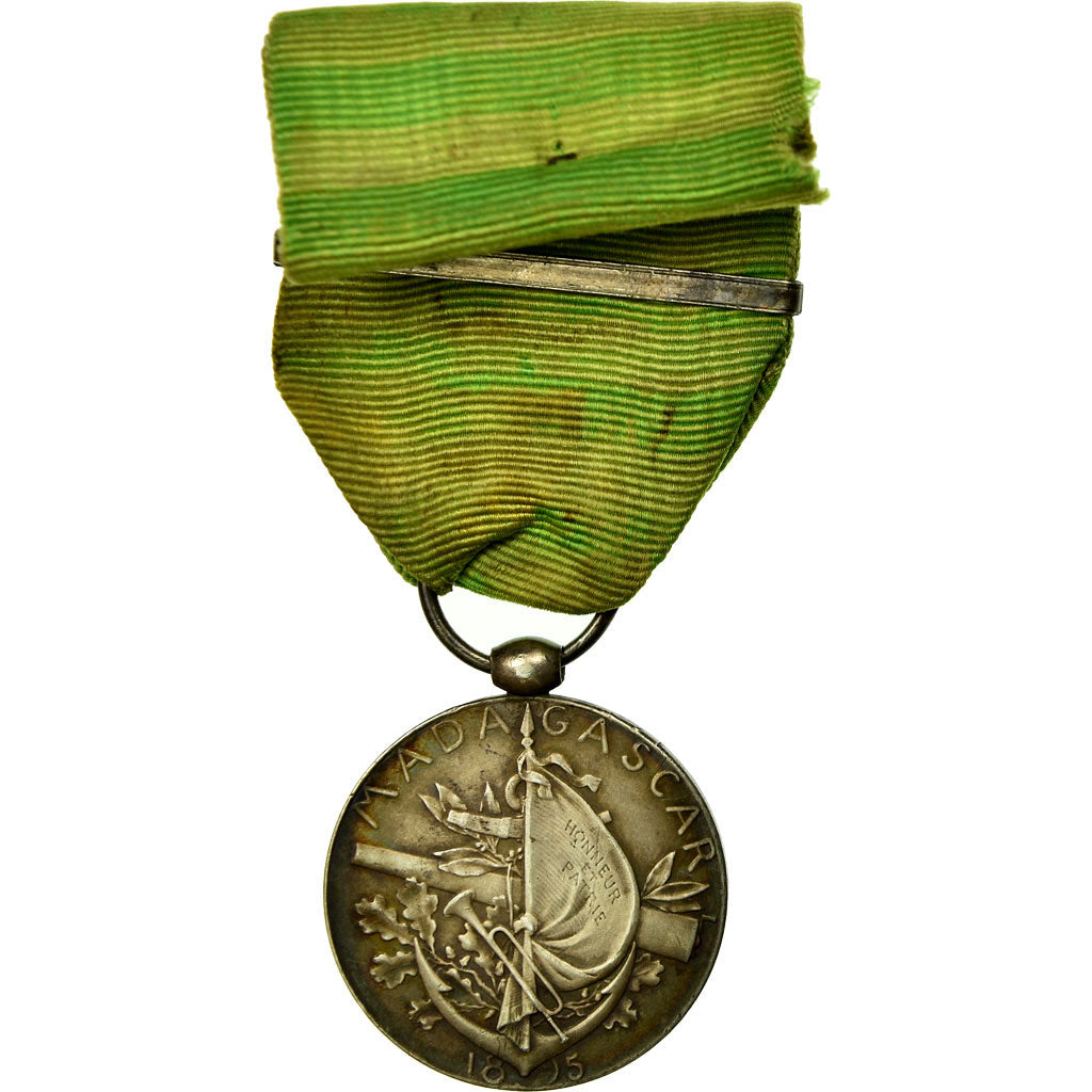 Francia, Médaille Coloniale, Madagascar, medaglia, 1895, Eccellente qualità