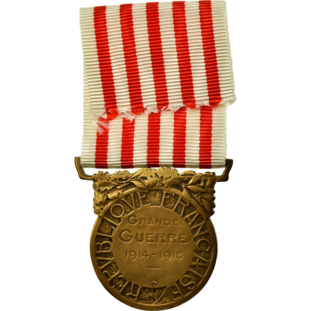 França, Grande Guerre, Medal, 1914-1918, Não colocada em circulação, Morlon