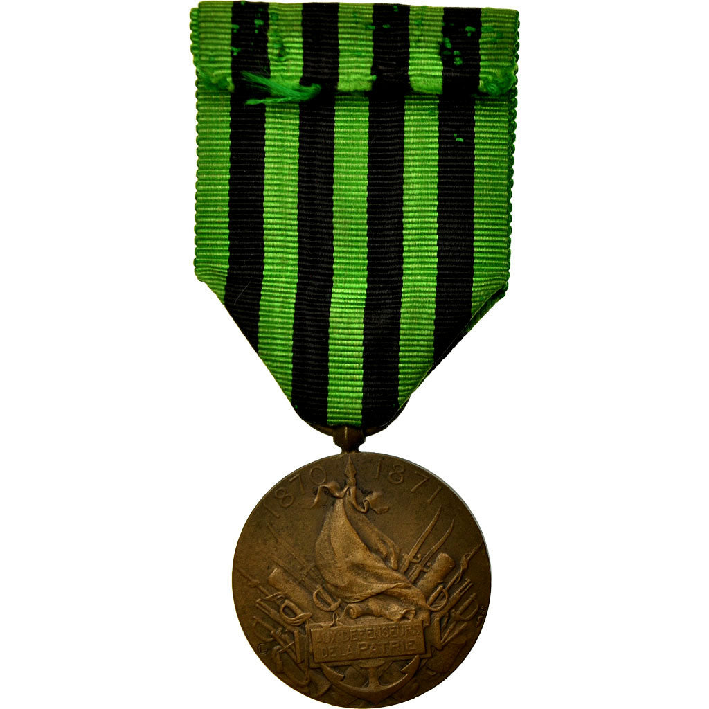 Frankreich, Aux Défenseurs de la Patrie, Medaille, 1870-1871, Excellent
