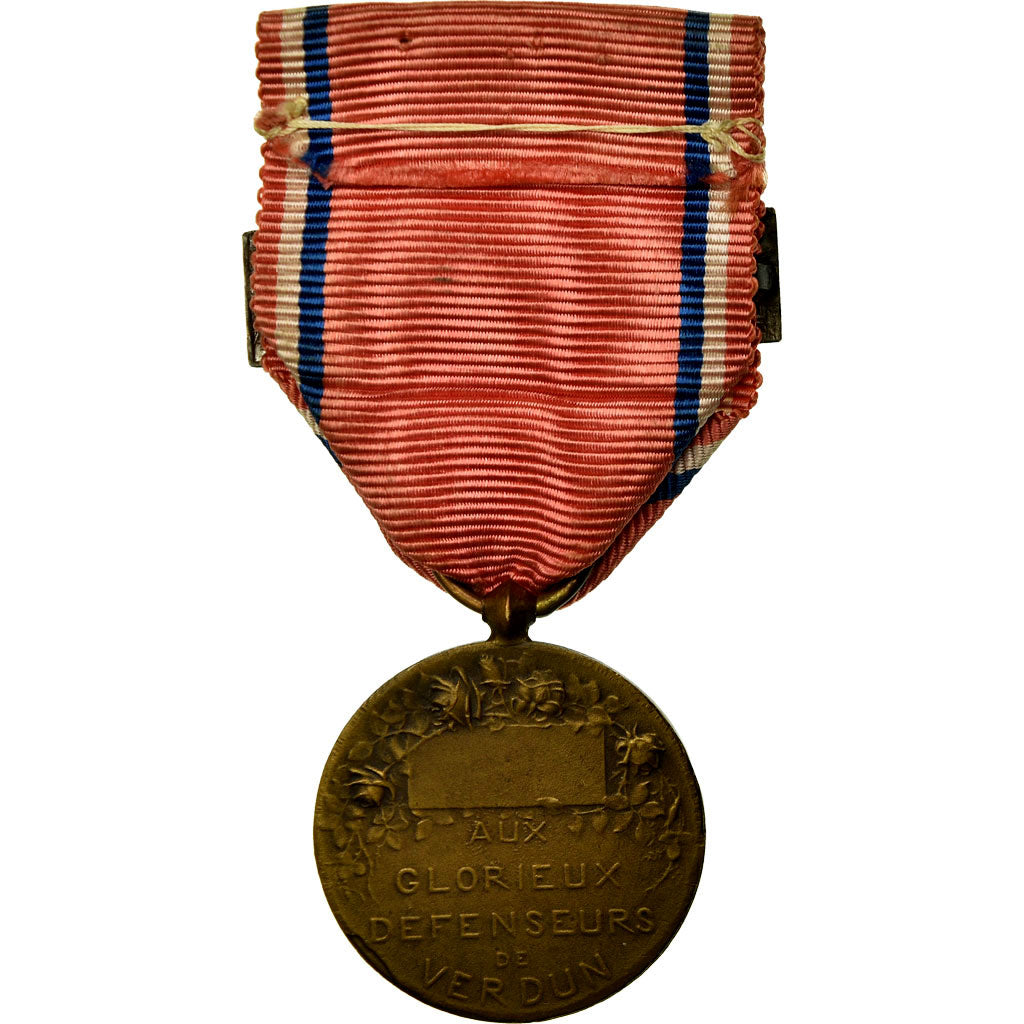 France, Aux Glorieux Défenseurs de Verdun, Medal, 1916, Excellent Quality