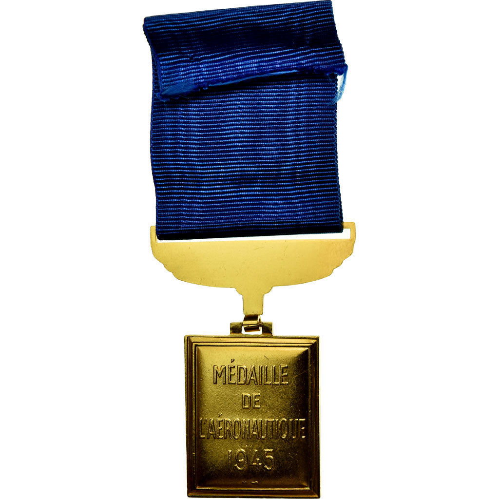 France, Médaille d'Honneur de l'Aéronautique, Médaille, 1945, Non circulé