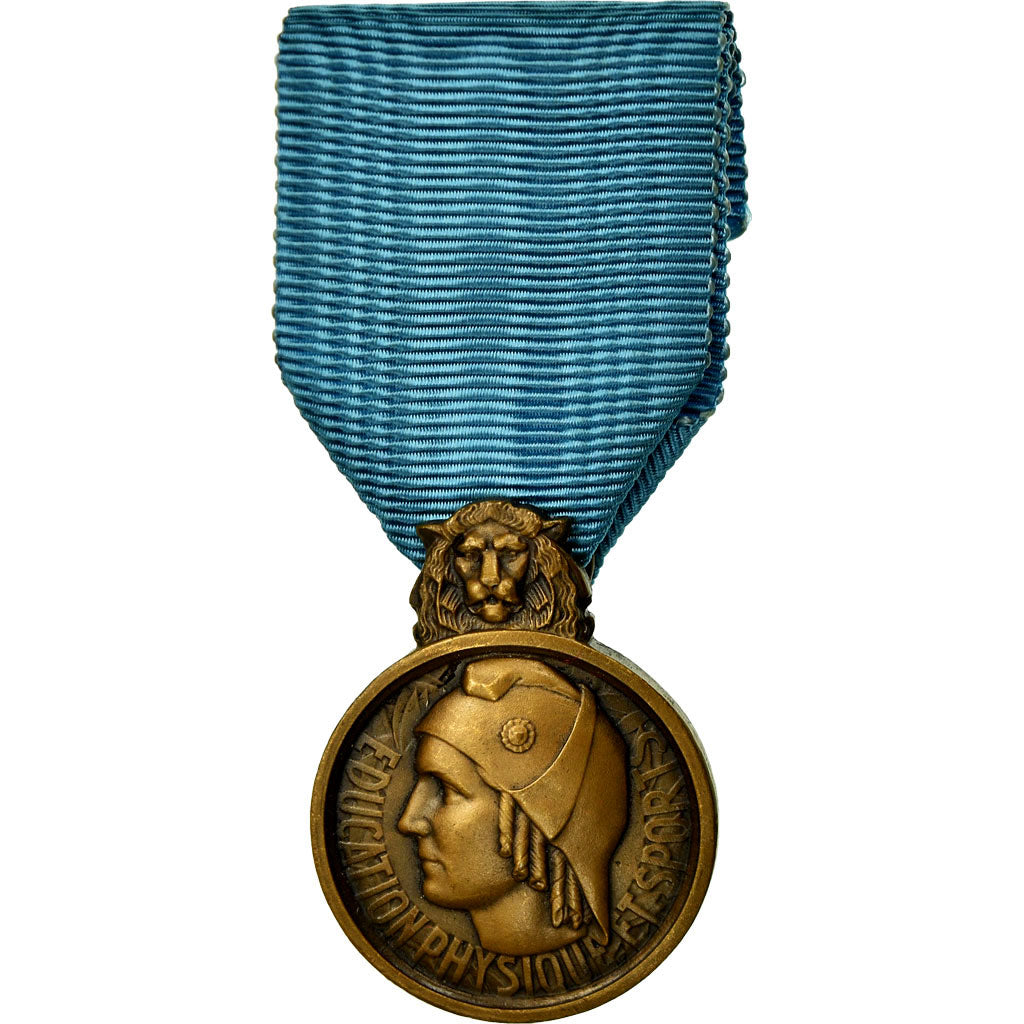 France, Education Physique et Sports, République Française, Medal, Excellent