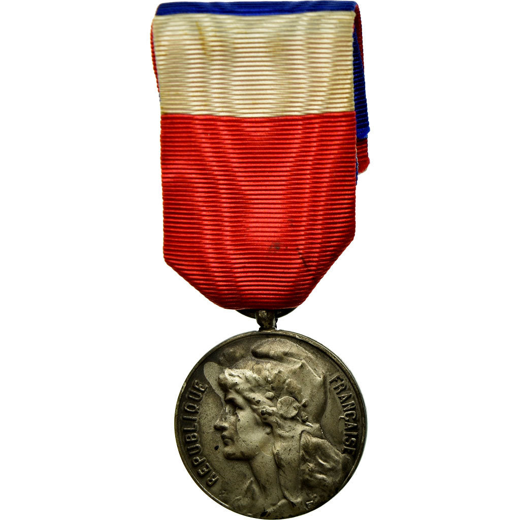 France, Industrie-Travail-Commerce, Medal, 1969, Very Good Quality, Silvered