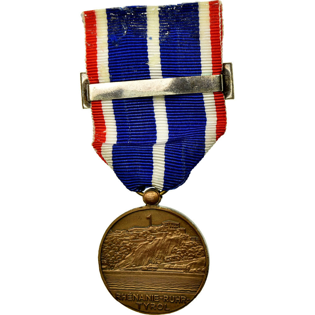 France, Rhénanie-Ruhr-Tyrol, Medal, undated (1925), Uncirculated, Delannoy