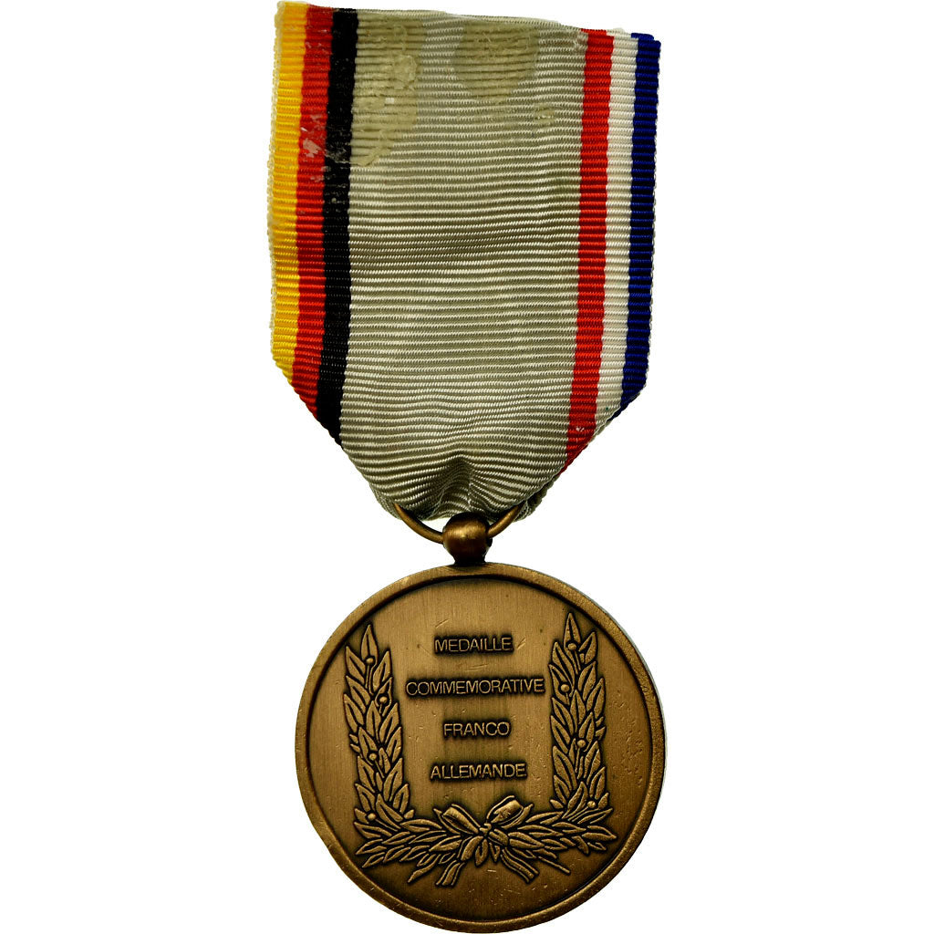 Francia, Commémorative Franco-Allemande, medaglia, Eccellente qualità, Bronzo