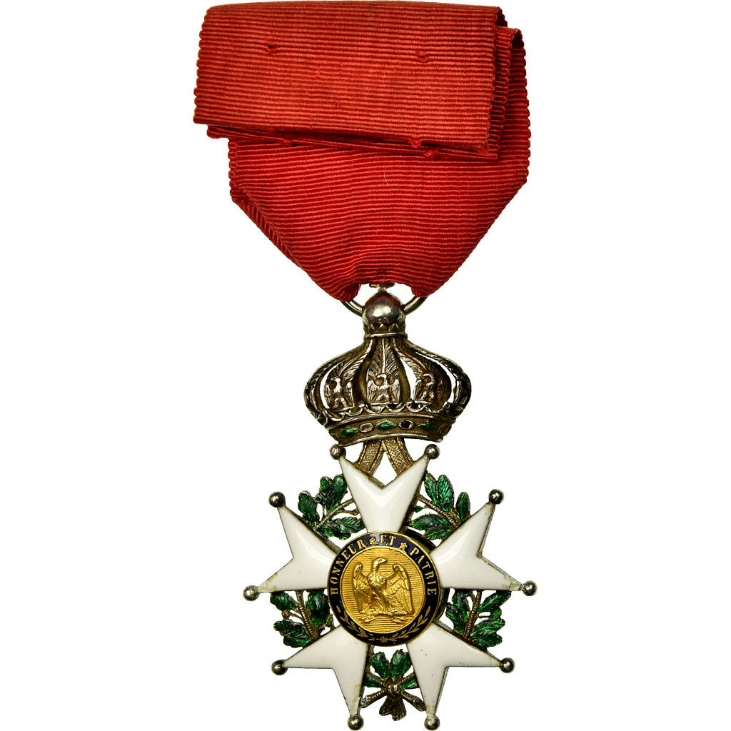France, Légion d'Honneur - Second Empire, Medal, Excellent Quality, Silver, 42