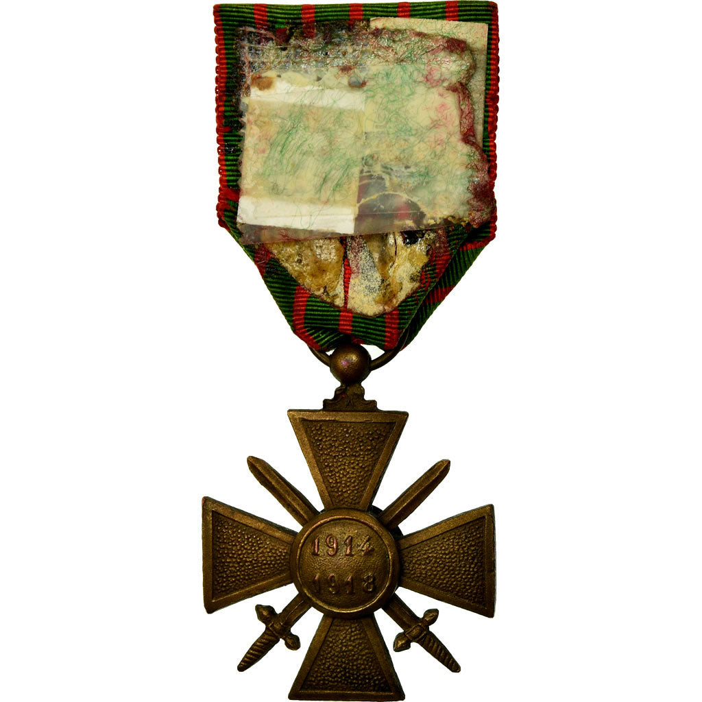 Francia, Croix de Guerre, medaglia, 1914-1918, Ottima qualità, Bronzo, 38