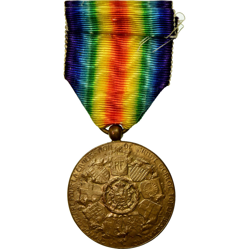 Belgium, Médaille Interalliée de la Victoire, Medal, 1914-1918, Excellent