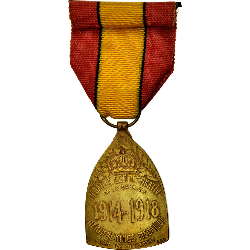 Belgium, Médaille Commémorative de la Grande Guerre, Medal, 1914-1918