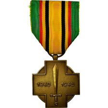Belgia, Commémorative de la Guerre, Medal, 1940-1945, Stan menniczy, Bronze, 38
