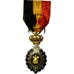 Belgia, Médaille du Travail 1ère Classe avec Rosace, Medal, Undated