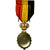 Bélgica, Médaille du Travail 1ère Classe avec Rosace, Medal, Qualidade