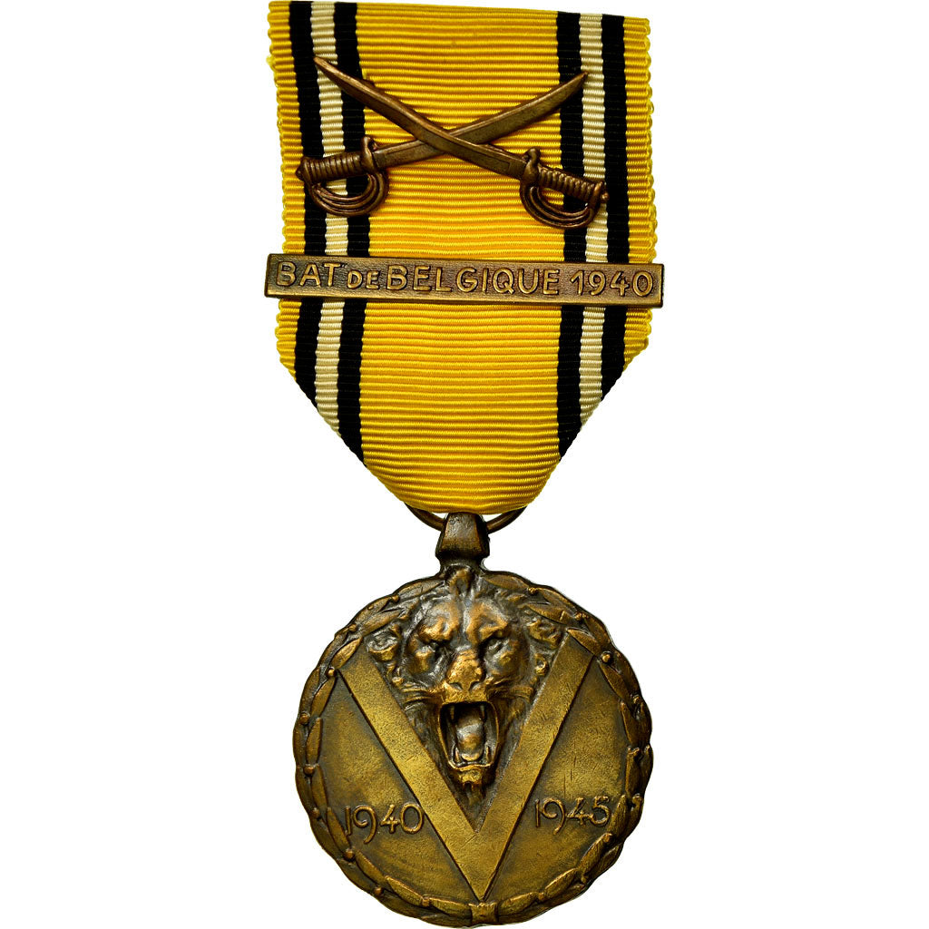 Belgium, Commémorative de la Guerre, Medal, 1940-1945, Uncirculated, Bronze, 36