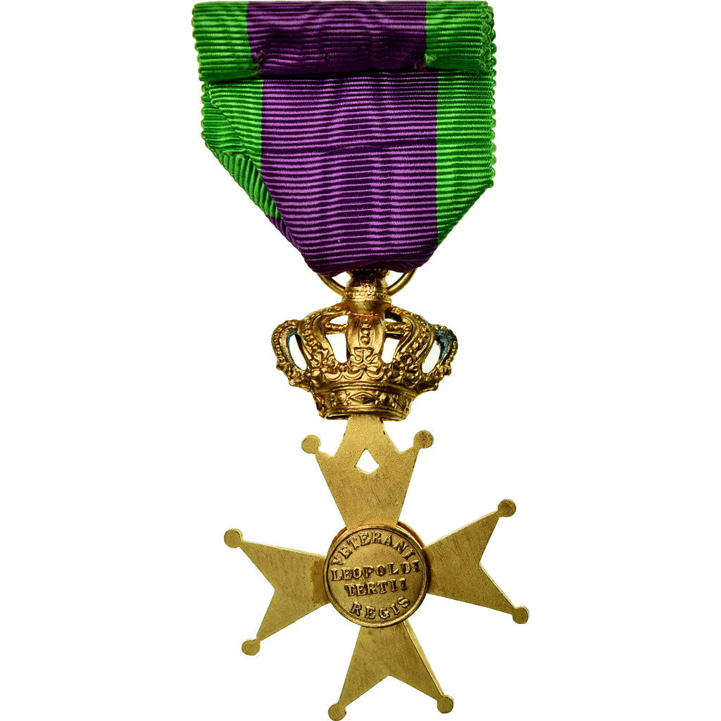 Belgium, Vétérans de Léopold III, Medal, Uncirculated, Gilt Bronze, 39