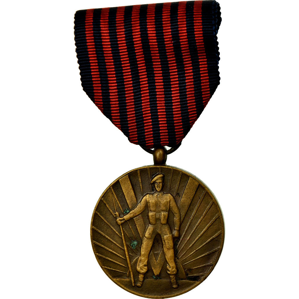 Belgium, Volontaire de Guerre, Medal, 1940-1945, Excellent Quality, Bronze, 36