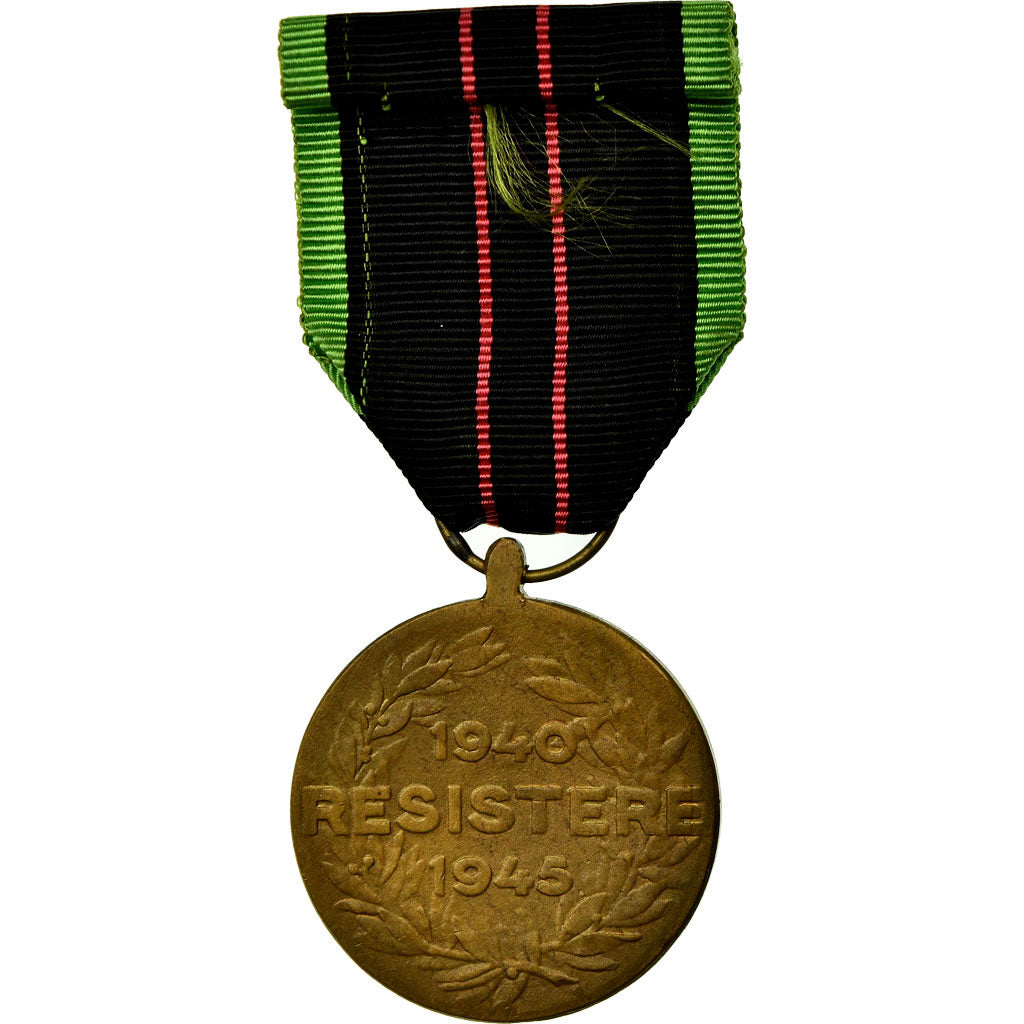 Belgium, La Résistance, Medal, 1940-1945, Uncirculated, Wissaert, Bronze, 36