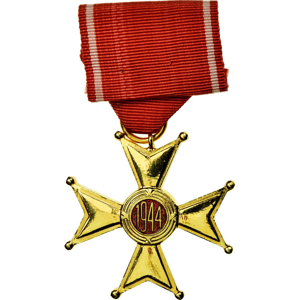 Poland, Ordre de la Pologne Restaurée, Medal, 1944, Excellent Quality, Gilt