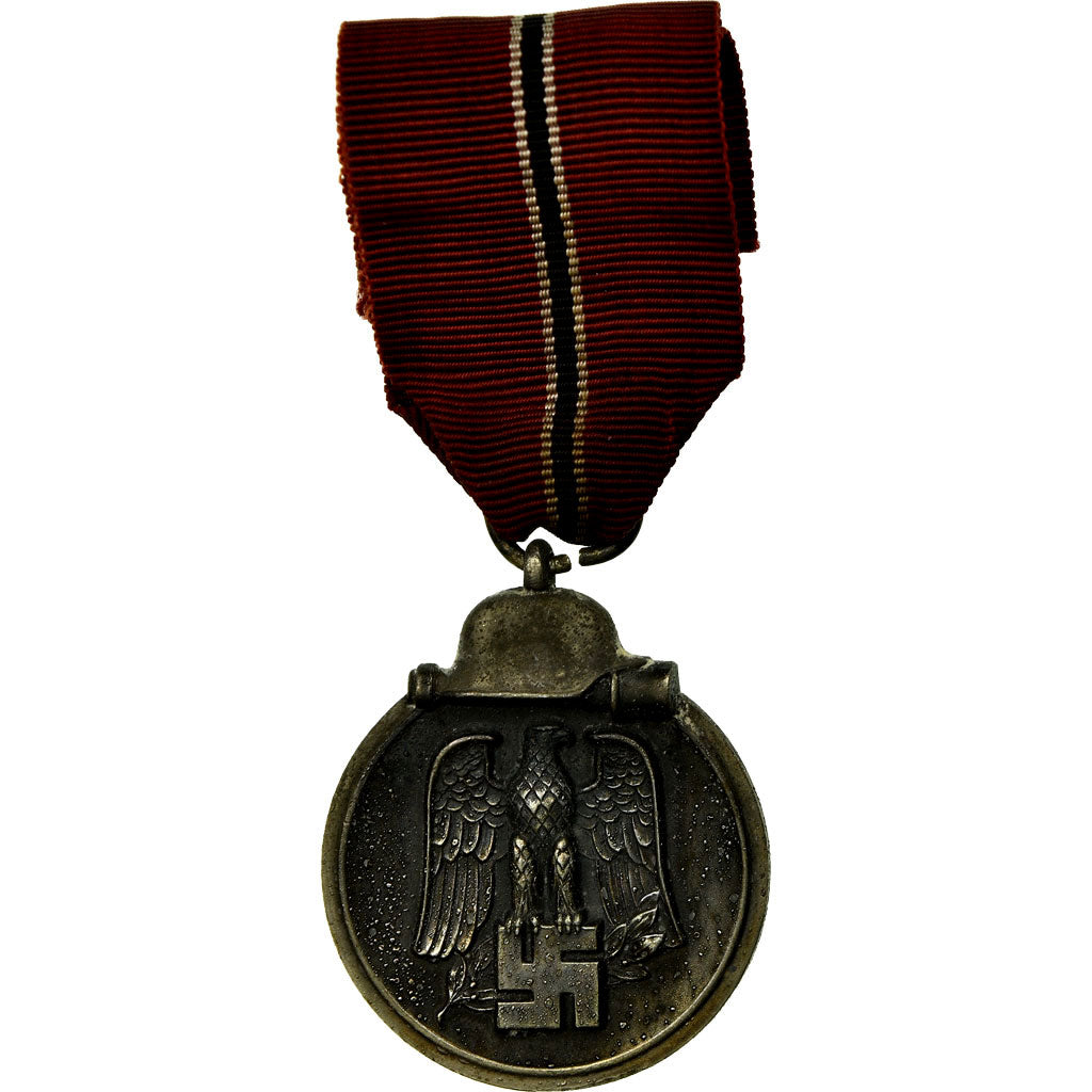 Allemagne, Wehrmacht, Front de l'Est, Médaille, 1941-1942, Excellent Quality
