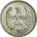 Moneda, ALEMANIA - REPÚBLICA DE WEIMAR, Mark, 1924, Stuttgart, BC+, Plata
