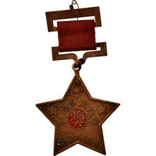 China, Etoile, Libération, Medal, 1938, Excellent Quality, Copper, 51