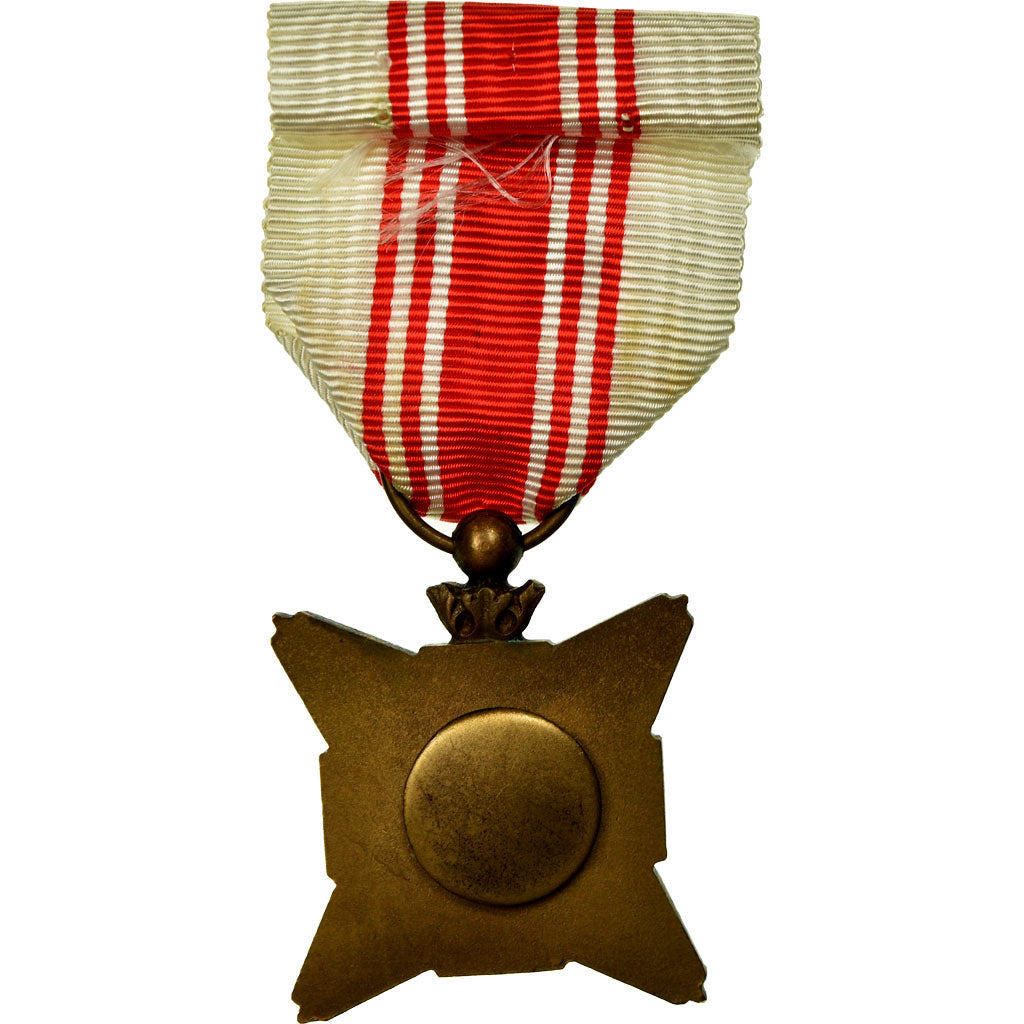 Belgium, Croix Rouge, Donneurs de Sang Civils, Medal, Excellent Quality, Bronze