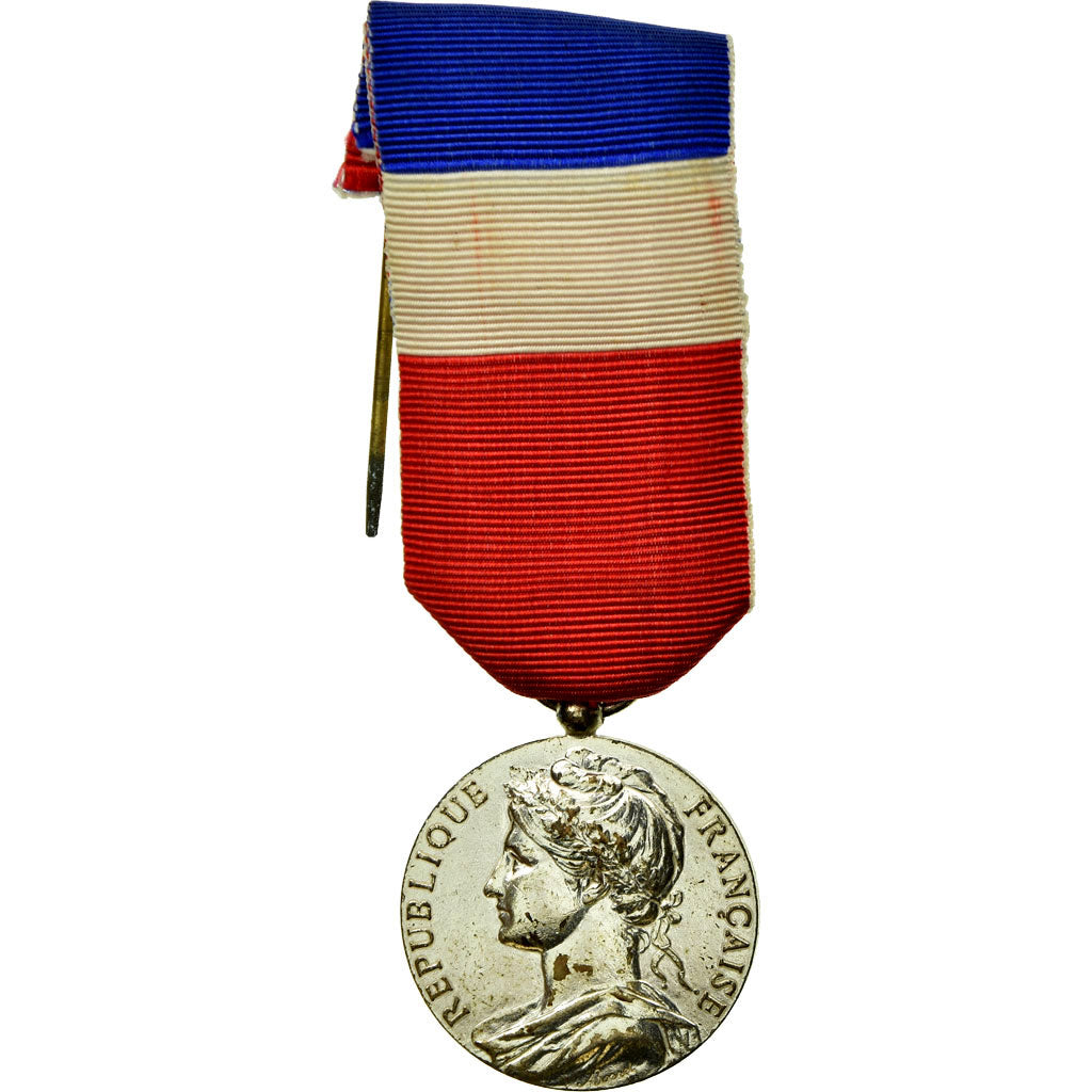 France, Médaille d'honneur du travail, Medal, 1987, Excellent Quality