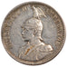 GERMAN EAST AFRICA, 1/2 Rupie, 1897, KM #4, AU(50-53), Silver, 25, 5.83