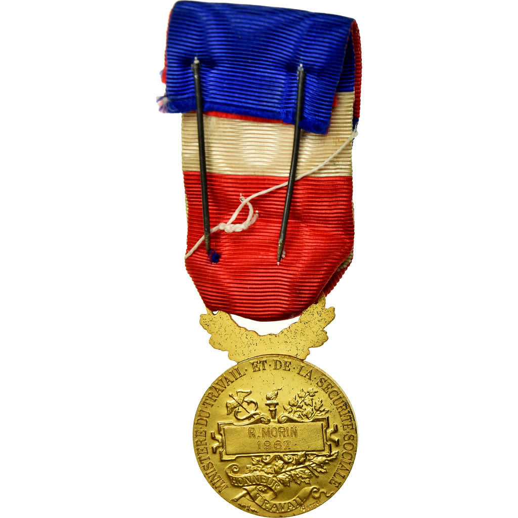 Francia, Médaille d'honneur du travail, medaglia, 1967, Eccellente qualità