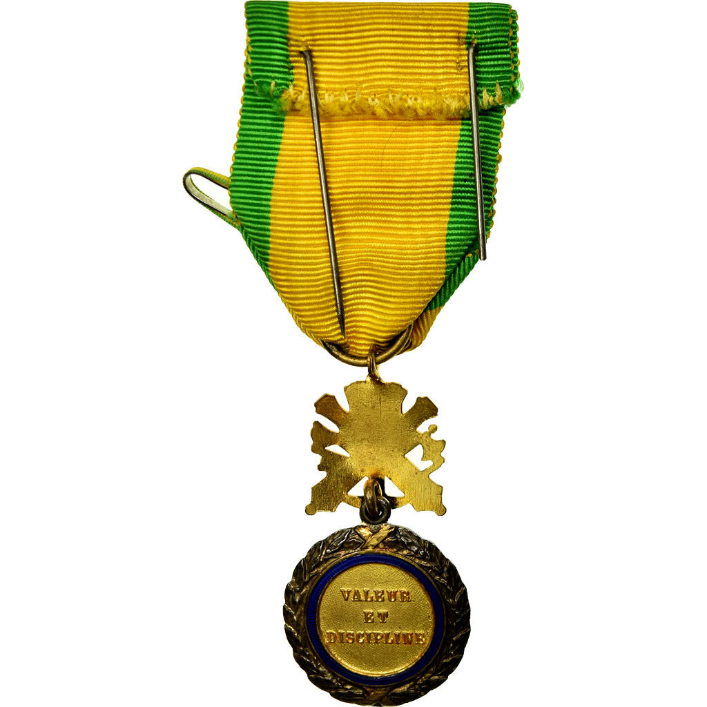Francia, Troisième République, Valeur et Discipline, medaglia, 1870, Fuori