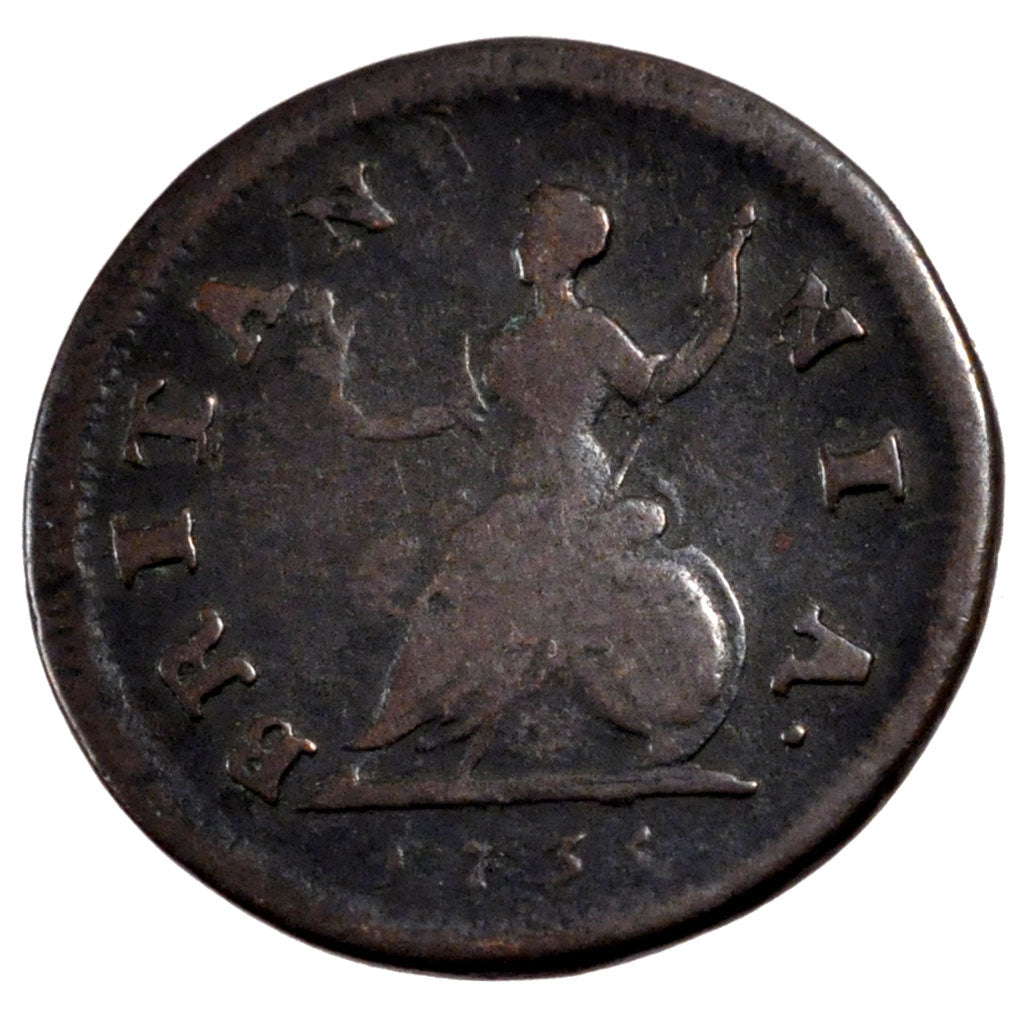 Grande Bretagne, George II, Farthing