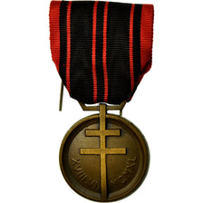 France, Résistance, Patria Non Immemor, Medal, 1940, Excellent Quality, Bronze