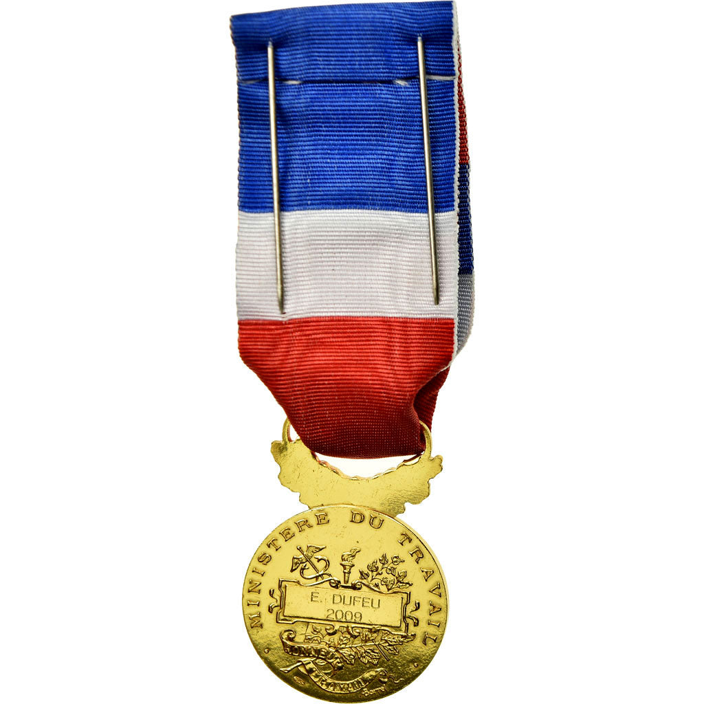 France, Médaille d'honneur du travail, Medal, 2009, Uncirculated, Mattei