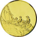 France, Medal, Breezing Up, 1876, Winslow Homer, MS(64), Vermeil