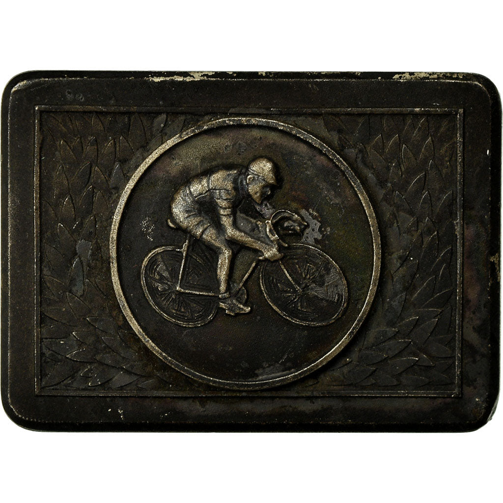 France, Medal, Sport, Cyclisme, AU(50-53), Silvered bronze