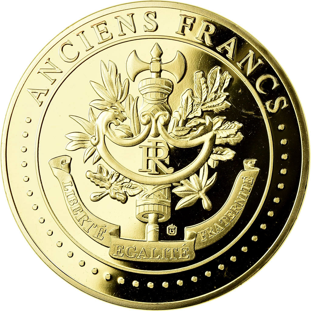 France, Medal, Les Anciens Francs, billet de 5000 Francs Victoire, MS(65-70)
