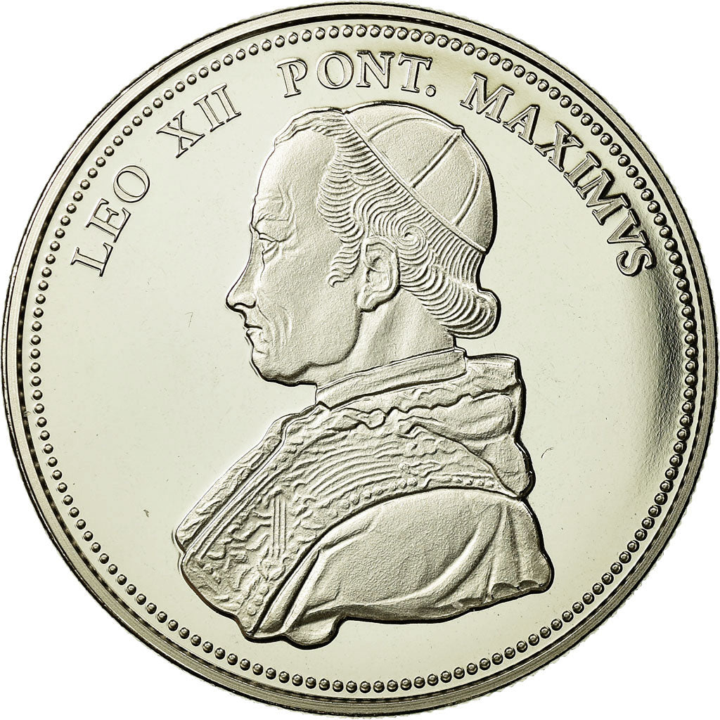 Vatican, Medal, Le Pape Léon XII, MS(65-70), Copper-nickel