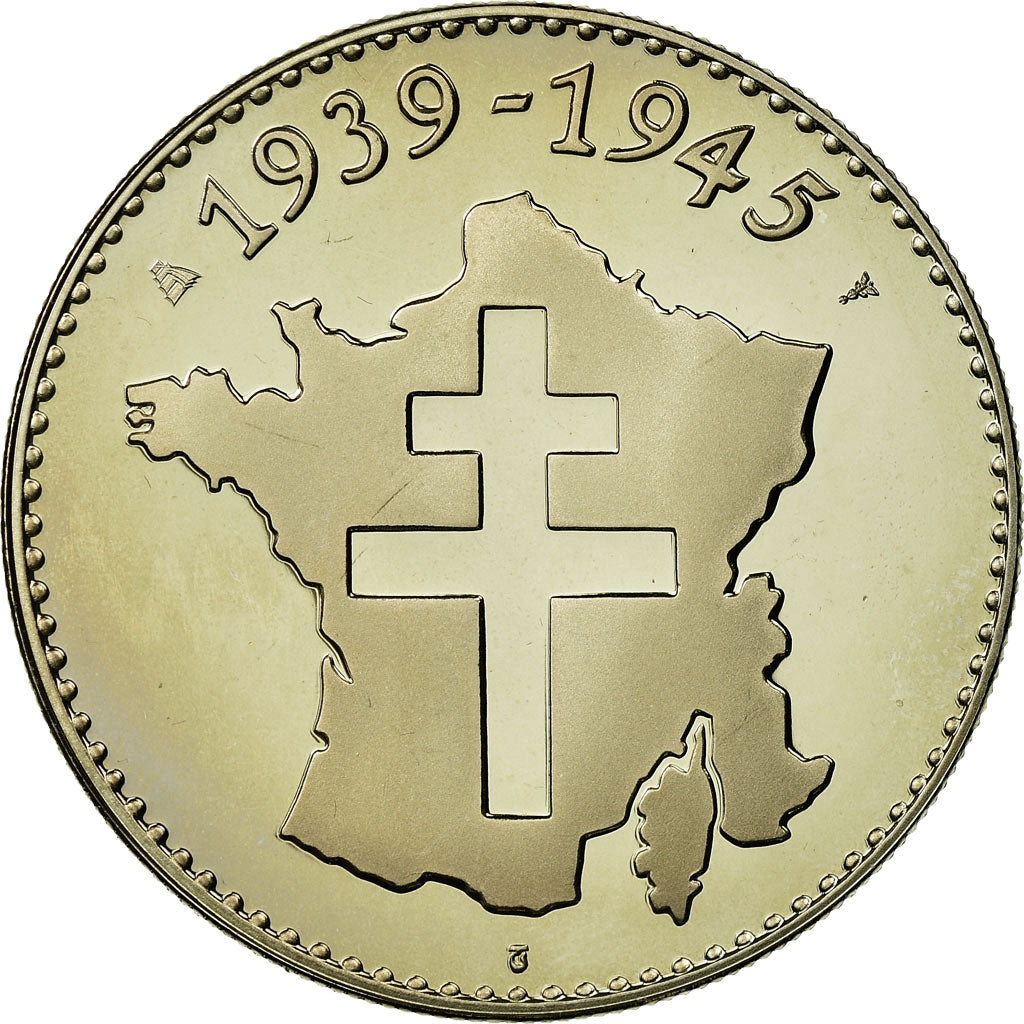 France, Medal, Seconde Guerre Mondiale, Paris Libéré, 25 Aout 1945, MS(65-70)