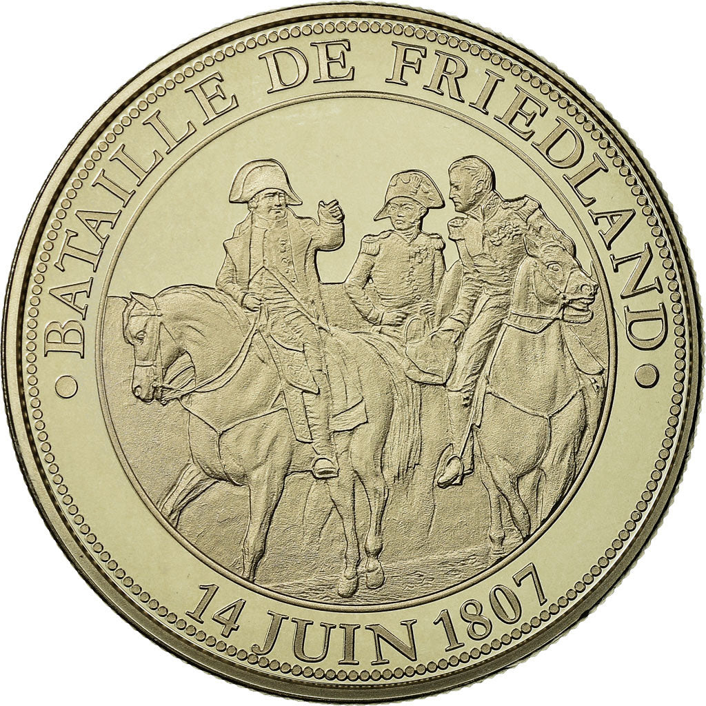 France, Médaille, Napoléon Ier, Bataille de Friedland (1807), FDC