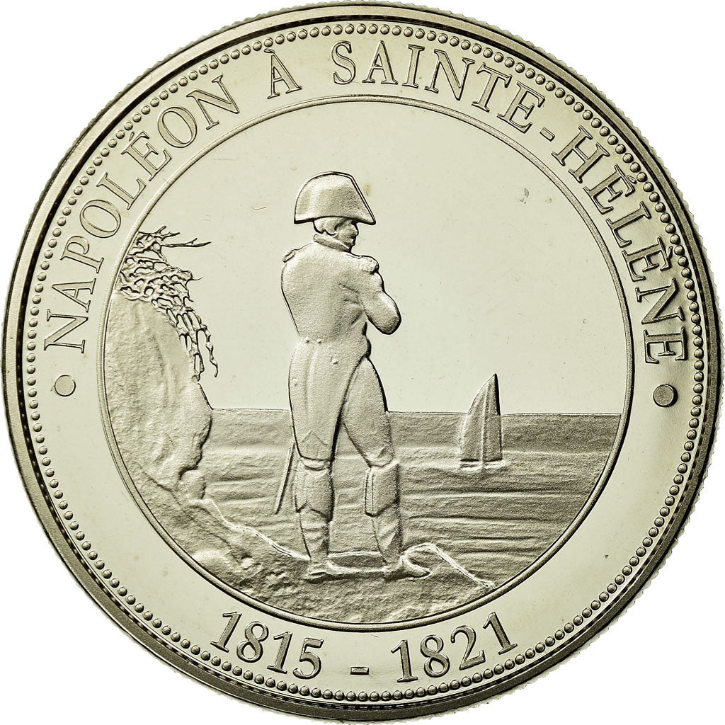 France, Medal, Napoléon Ier à Saint-Hélène, MS(65-70), Copper-nickel
