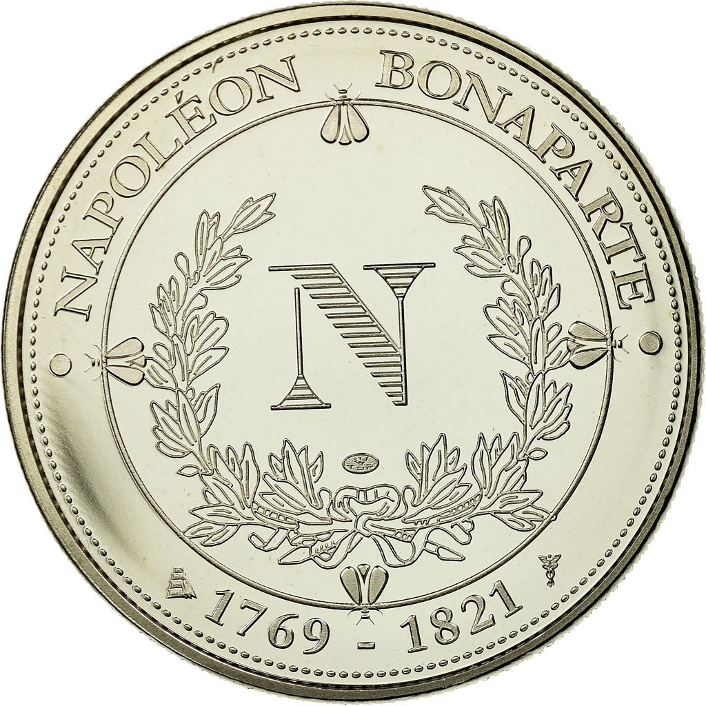 France, Medal, Napoléon Ier à Saint-Hélène, MS(65-70), Copper-nickel
