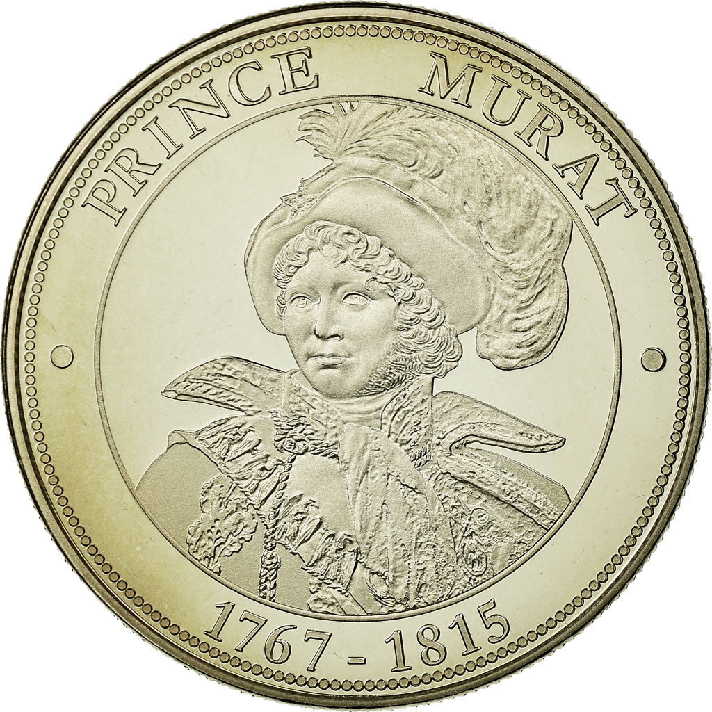 France, Médaille, Napoléon Bonaparte, Prince Murat, FDC, Copper-nickel