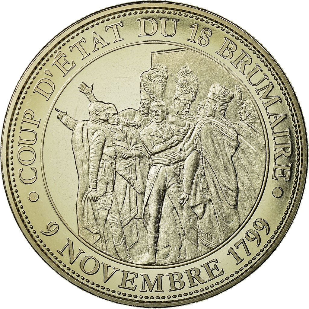 France, Medal, Napoléon Ier, Coup d'Etat du 18 Brumaire, MS(65-70)