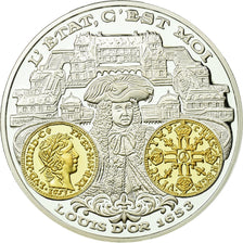 France, Medal, 2000 Ans d'Histoire Monétaire, Louis d'Or, MS(65-70), Silver