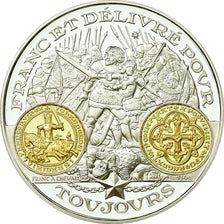 França, Medal, Histoire de la Monnaie Française, Franc à Cheval 1360