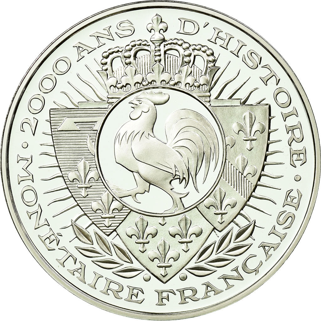 França, Medal, Histoire de la Monnaie Française, Franc à Cheval 1360