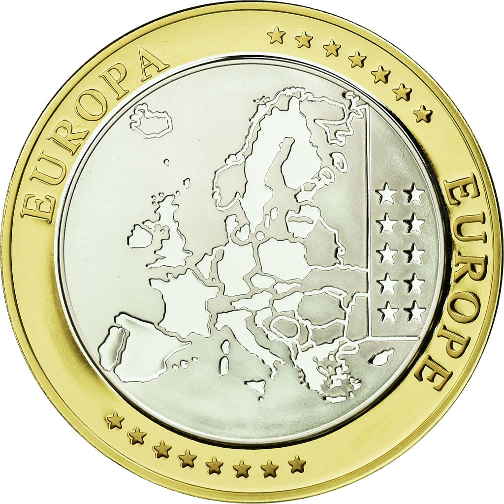 San Marino, Medal, L'Europe, MS(65-70), Prata