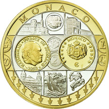 Monaco, Medaille, Europe, Rainier III, STGL, Silber