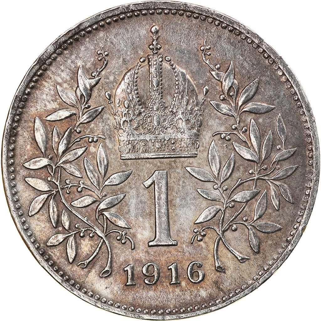 Monnaie, Autriche, Franz Joseph I, Corona, 1916, SUP, Argent, KM:2820